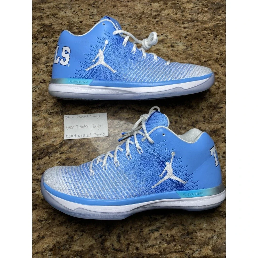 Men Size 11 Nike Air Jordan XXXI 31 897564-407 North Carolina Tarheels UNC PE